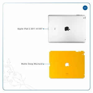 برچسب پوششی ماهوت مدل Matte-Deep-Mustard مناسب برای تبلت اپل iPad 2 2011 A1397