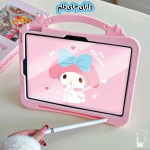 کاور قاب گارد لطفی مدل TABMYM مناسب برای تبلت سامسونگ Galaxy Tab A9 به همراه بند آویز