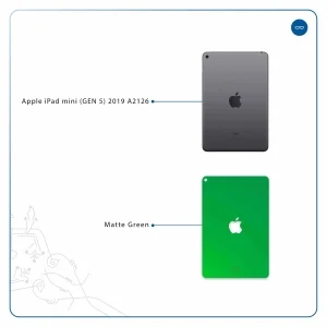 برچسب پوششی ماهوت مدل Matte-Green مناسب برای تبلت اپل iPad mini (GEN 5) 2019 A2126