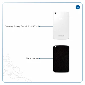 برچسب پوششی ماهوت مدل Black-Leather مناسب برای تبلت سامسونگ Galaxy Tab 3 8.0 2013 T310