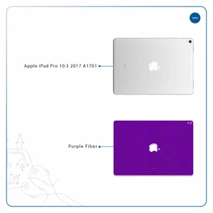 برچسب پوششی ماهوت مدل Purple-Fiber مناسب برای تبلت اپل iPad Pro 10.5 2017 A1701