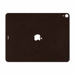 برچسب پوششی ماهوت مدل Dark-Brown-Leather مناسب برای تبلت اپل iPad Pro 12.9 (GEN 3) 2018 A1895