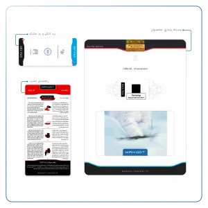 برچسب پوششی ماهوت مدل Cat-1 مناسب برای تبلت سامسونگ Galaxy Tab A 8.0 2019 T295