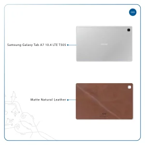 برچسب پوششی ماهوت مدل Matte_Natural_Leather مناسب برای تبلت سامسونگ Galaxy Tab A7 10.4 LTE 2020 T505