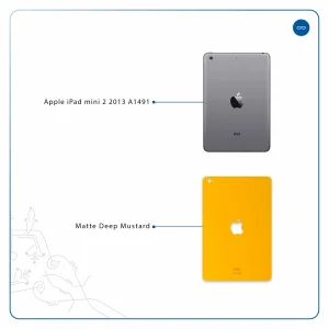برچسب پوششی ماهوت مدل Matte-Deep-Mustard مناسب برای تبلت اپل iPad mini 2 2013 A1491