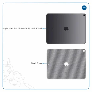 برچسب پوششی ماهوت مدل Steel-Fiber مناسب برای تبلت اپل iPad Pro 12.9 (GEN 3) 2018 A1895