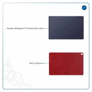 برچسب پوششی ماهوت مدل Red-Leather مناسب برای تبلت هوآوی Matepad T10 2020 AGS-L09