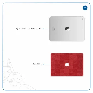 برچسب پوششی ماهوت مدل Red-Fiber مناسب برای تبلت اپل iPad Air 2013 A1474