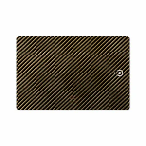 برچسب پوششی ماهوت مدل Glossy-Brown-Fiber مناسب برای تبلت سامسونگ Galaxy Tab S4 10.5 2018 T835
