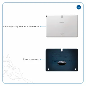 برچسب پوششی ماهوت مدل Hang Instrument مناسب برای تبلت سامسونگ Galaxy Note 10.1 2012 N8010