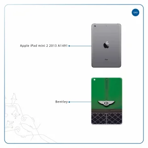 برچسب پوششی ماهوت مدل Bentley مناسب برای تبلت اپل iPad mini 2 2013 A1491