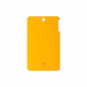 برچسب پوششی ماهوت مدل Matte-Deep-Mustard مناسب برای تبلت لنوو A7-50 A3500 2014