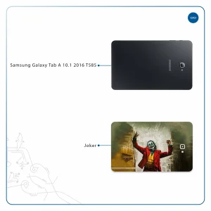 برچسب پوششی ماهوت مدل Joker مناسب برای تبلت سامسونگ Galaxy Tab A 10.1 2016 T585