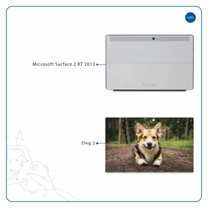 برچسب پوششی ماهوت مدل Dog-2 مناسب برای تبلت مایکروسافت Surface 2 RT 2013