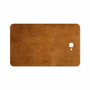 برچسب پوششی ماهوت مدل Brown-Chamois-Leather مناسب برای تبلت سامسونگ Galaxy Tab A 10.1 2016 T585