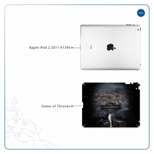 برچسب پوششی ماهوت مدل Game of Thrones مناسب برای تبلت اپل iPad 2 2011 A1395
