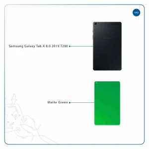 برچسب پوششی ماهوت مدل Matte-Green مناسب برای تبلت سامسونگ Galaxy Tab A 8.0 2019 T290
