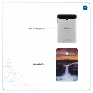 برچسب پوششی ماهوت مدل Waterfall مناسب برای تبلت وریکو Unipad