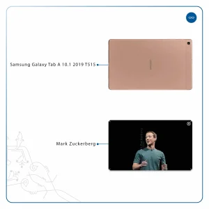 برچسب پوششی ماهوت مدل Mark Zuckerberg مناسب برای تبلت سامسونگ Galaxy Tab A 10.1 2019 T515