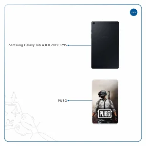 برچسب پوششی ماهوت مدل Pubg-Game مناسب برای تبلت سامسونگ Galaxy Tab A 8.0 2019 T295