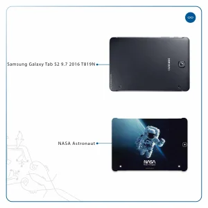 برچسب پوششی ماهوت مدل NASA-Astronaut مناسب برای تبلت سامسونگ Galaxy Tab S2 9.7 2016 T819N