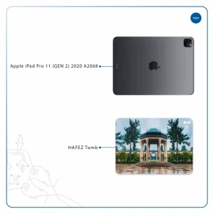 برچسب پوششی ماهوت مدل HAFEZ-Tomb مناسب برای تبلت اپل iPad Pro 11 (GEN 2) 2020 A2068