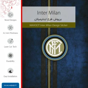 برچسب پوششی ماهوت مدل Inter-Milan مناسب برای تبلت اچ تی سی Nexus 9 2014