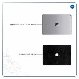 برچسب پوششی ماهوت مدل Honey-Comb-Circle مناسب برای تبلت اپل iPad Pro 9.7 2016 A1675