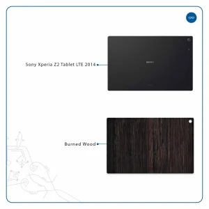 برچسب پوششی ماهوت مدل Burned Wood مناسب برای تبلت سونی Xperia Z2 Tablet LTE 2014