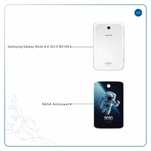 برچسب پوششی ماهوت مدل NASA-Astronaut مناسب برای تبلت سامسونگ Galaxy Note 8.0 2013 N5100