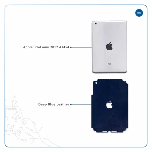 برچسب پوششی ماهوت مدل Deep-Blue-Leather مناسب برای تبلت اپل iPad mini 2012 A1454