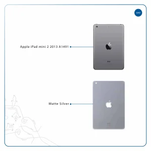برچسب پوششی ماهوت مدل Matte-Silver مناسب برای تبلت اپل iPad mini 2 2013 A1491