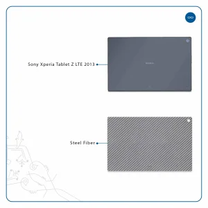 برچسب پوششی ماهوت مدل Steel-Fiber مناسب برای تبلت سونی Xperia Tablet Z LTE 2013