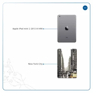برچسب پوششی ماهوت مدل New York City مناسب برای تبلت اپل iPad mini 2 2013 A1490