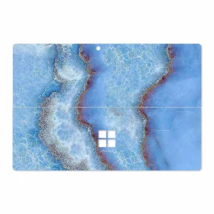 برچسب پوششی ماهوت مدل Blue Ocean Marble مناسب برای تبلت مایکروسافت Surface Pro 4 2015