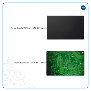 برچسب پوششی ماهوت مدل Green Printed Circuit Board مناسب برای تبلت سونی Xperia Z2 Tablet LTE 2014
