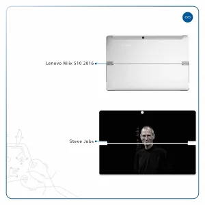 برچسب پوششی ماهوت مدل Steve Jobs مناسب برای تبلت لنوو Miix 510 2016