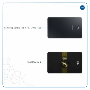 برچسب پوششی ماهوت مدل Real-Madrid-2 مناسب برای تبلت سامسونگ Galaxy Tab A 10.1 2016 T585