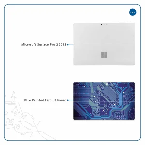 برچسب پوششی ماهوت مدل Blue Printed Circuit Board مناسب برای تبلت مایکروسافت Surface Pro 2 2013