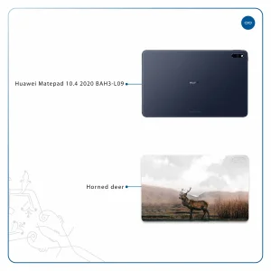 برچسب پوششی ماهوت مدل Horned Deer مناسب برای تبلت هوآوی Matepad 10.4 2020 BAH3-L09