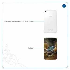 برچسب پوششی ماهوت مدل Rally مناسب برای تبلت سامسونگ Galaxy Tab 3 8.0 2013 T315