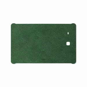 برچسب پوششی ماهوت مدل Green-Leather مناسب برای تبلت سامسونگ Galaxy Tab E 9.6 2015 T561
