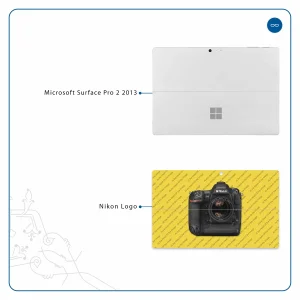 برچسب پوششی ماهوت مدل Nikon-Logo مناسب برای تبلت مایکروسافت Surface Pro 2 2013