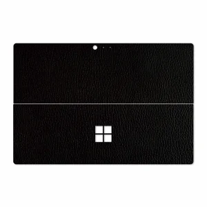برچسب پوششی ماهوت مدل Black-Leather مناسب برای تبلت مایکروسافت Surface Pro 4 2015