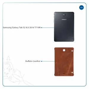 برچسب پوششی ماهوت مدل Buffalo-Leather مناسب برای تبلت سامسونگ Galaxy Tab S2 8.0 2016 T719N