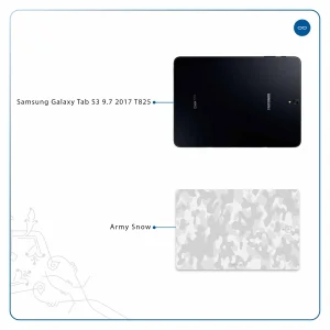 برچسب پوششی ماهوت مدل Army-Snow مناسب برای تبلت سامسونگ Galaxy Tab S3 9.7 2017 T825