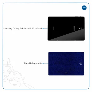برچسب پوششی ماهوت مدل Blue-Holographic مناسب برای تبلت سامسونگ Galaxy Tab S4 10.5 2018 T835