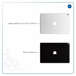 برچسب پوششی ماهوت مدل Black-Leather مناسب برای تبلت اپل iPad Pro 10.5 2017 A1701