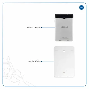 برچسب پوششی ماهوت مدل Matte-White مناسب برای تبلت وریکو Unipad