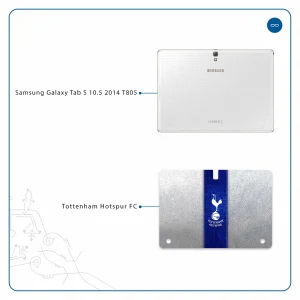 برچسب پوششی ماهوت مدل Tottenham Hotspur FC مناسب برای تبلت سامسونگ Galaxy Tab S 10.5 2014 T805